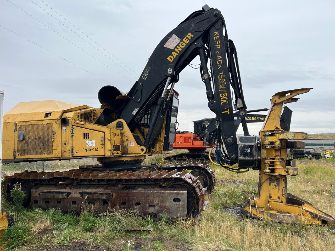 2012 Tigercat 870C Feller Buncher 9096 JF