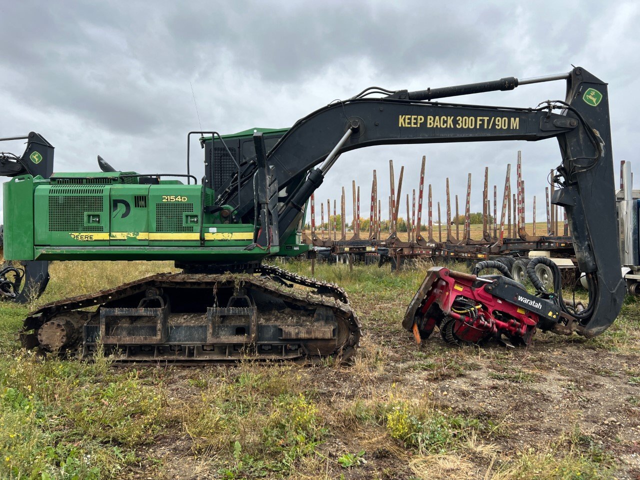 2012 Deere 2154d Processor with Waratah 622B Head 9097 JF