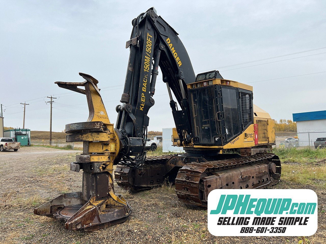 2010 Tigercat 870C Feller Buncher - 9098 JF