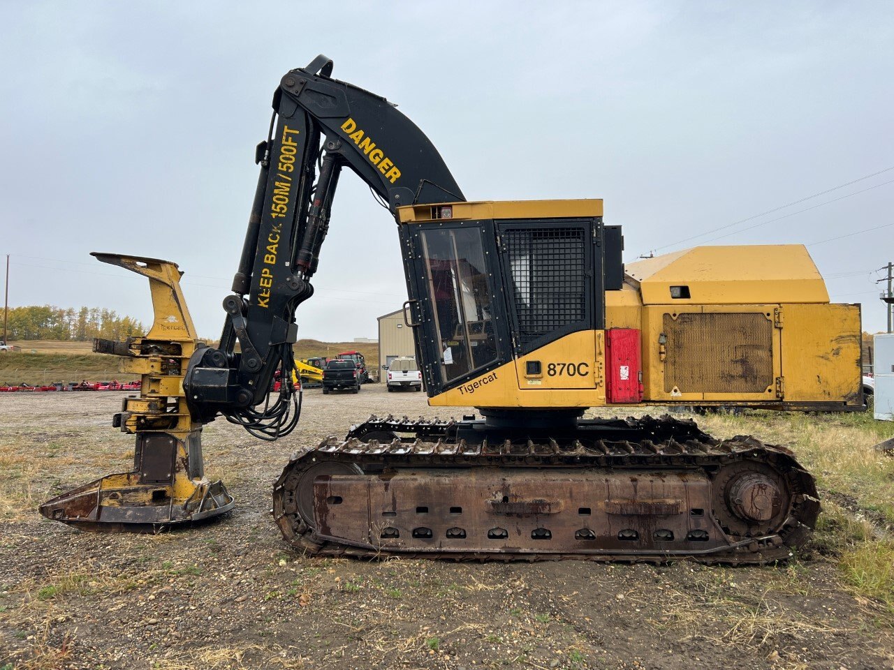 2010 Tigercat 870C Feller Buncher 9098 JF