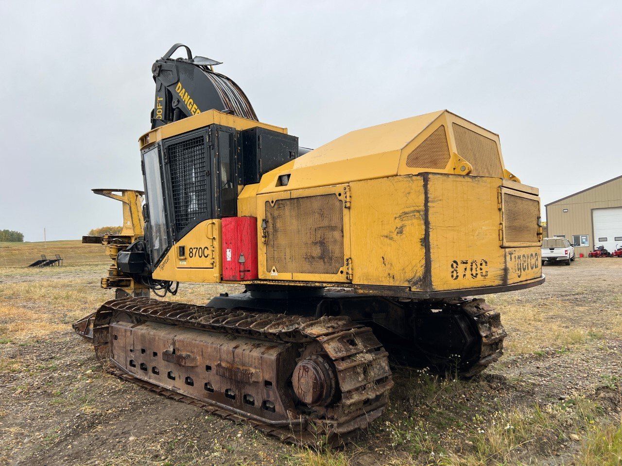 2010 Tigercat 870C Feller Buncher 9098 JF