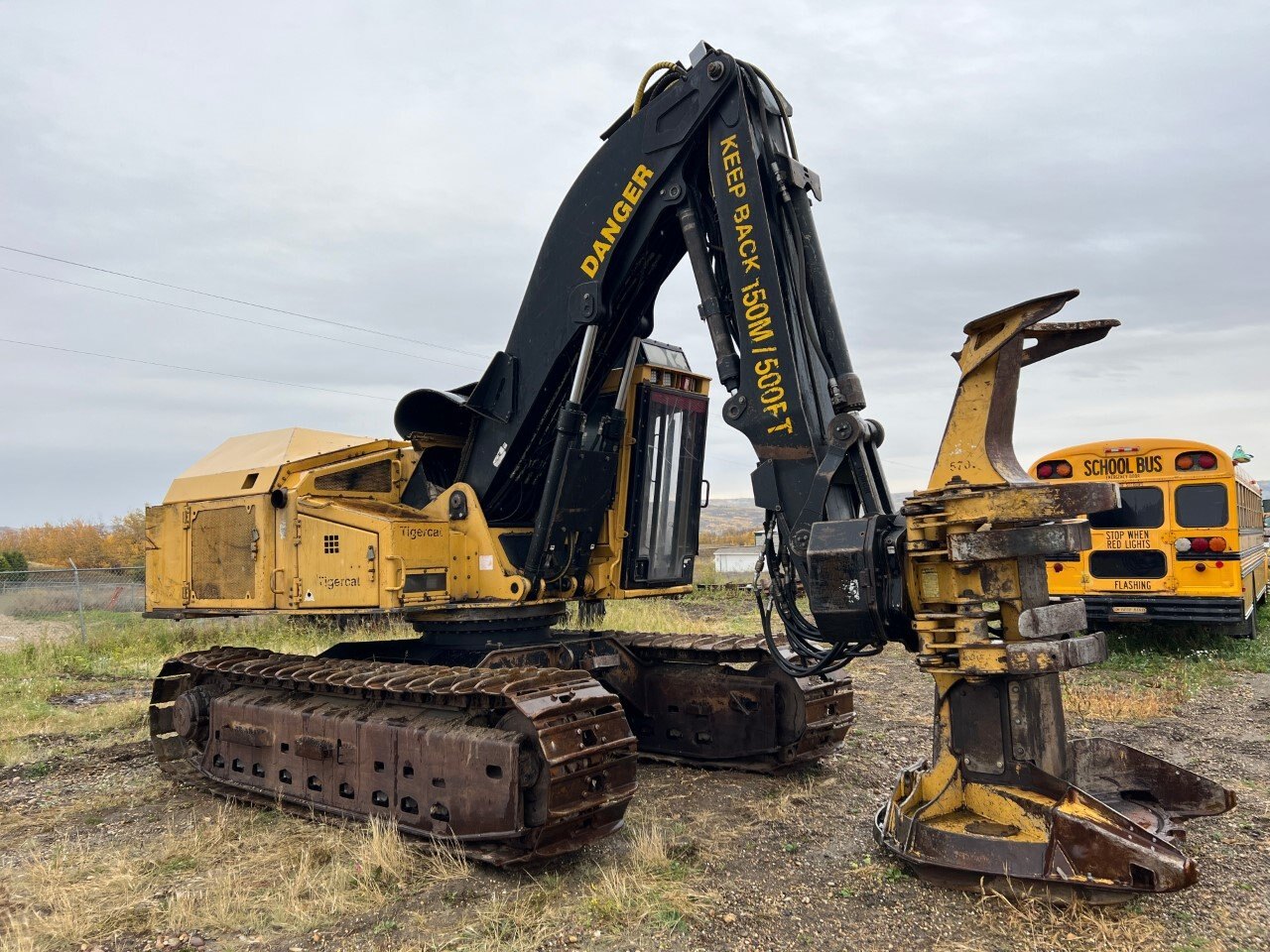 2010 Tigercat 870C Feller Buncher 9098 JF