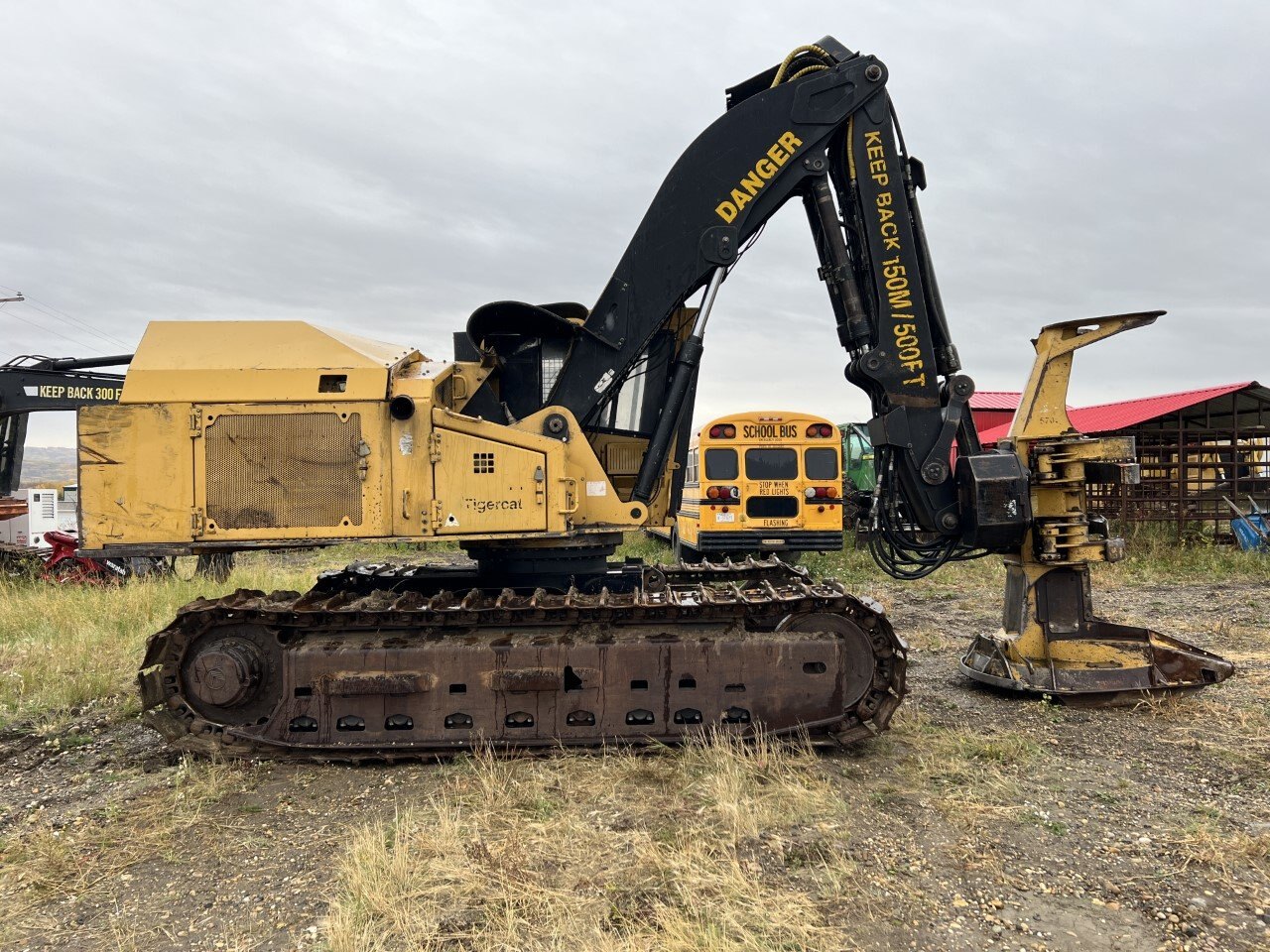 2010 Tigercat 870C Feller Buncher 9098 JF