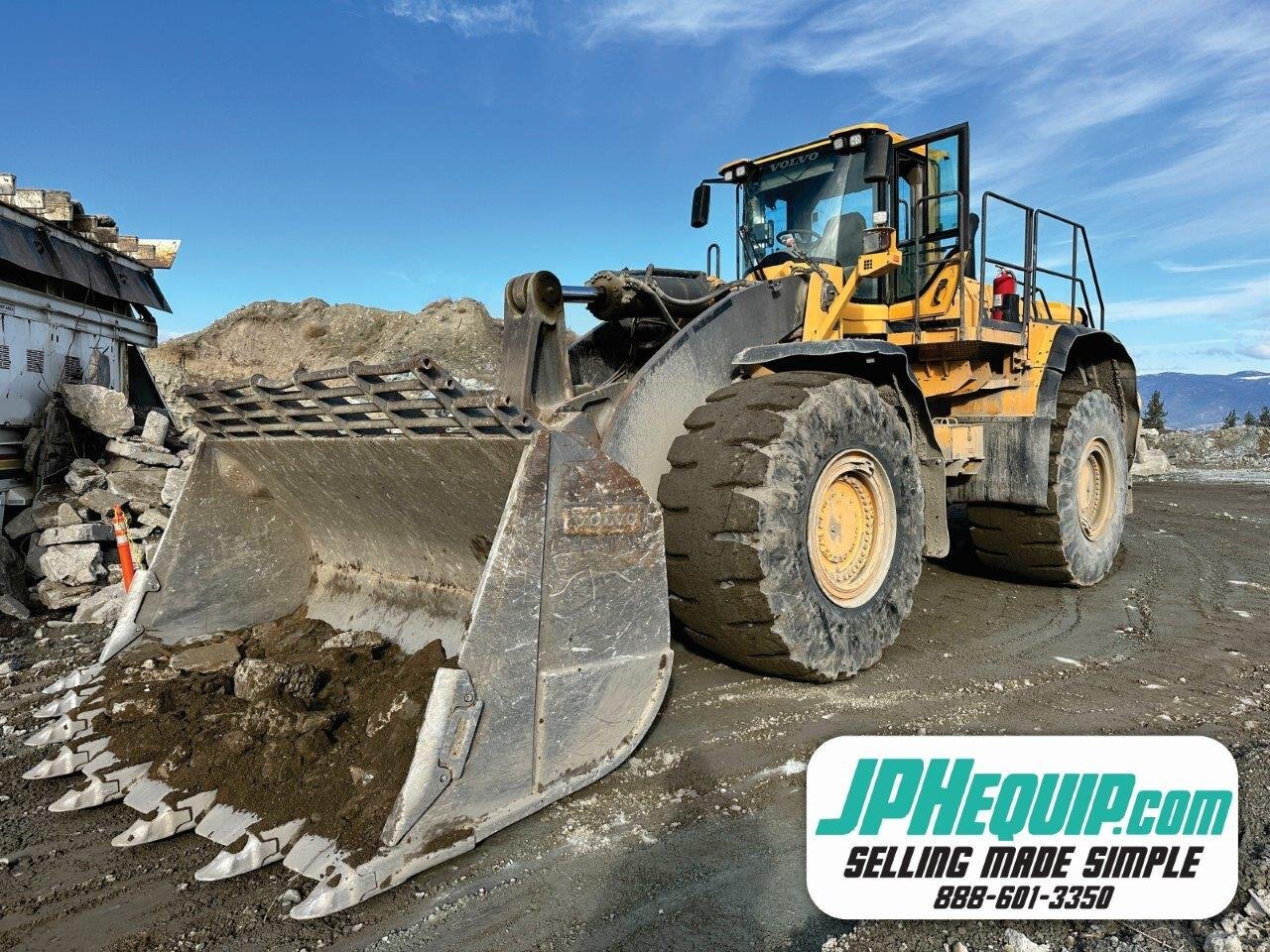 2014 Volvo L350F Wheel Loader - #7159 JP