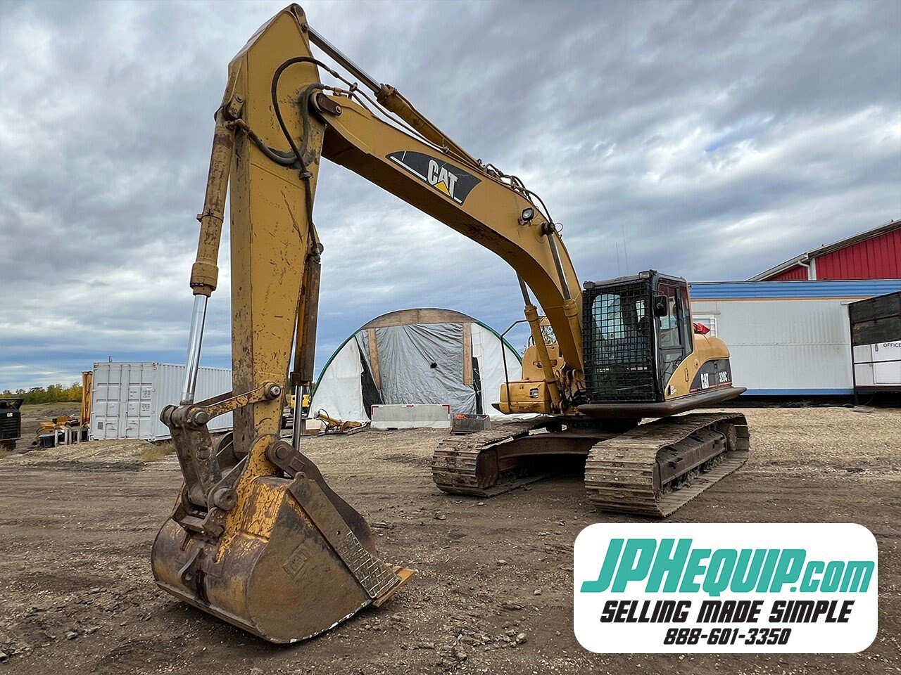 2003 CAT 320C L Excavator with New Engine, Pump and Valve bank #9039 JF