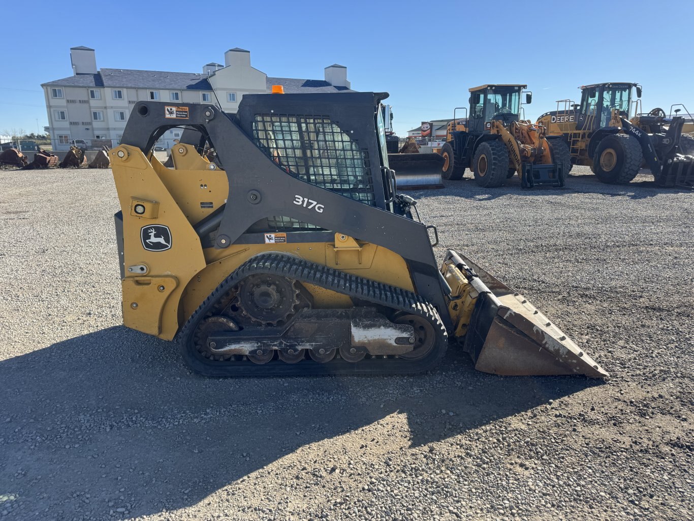 2017 Deere 317G Skid Steer High Flow #E60041