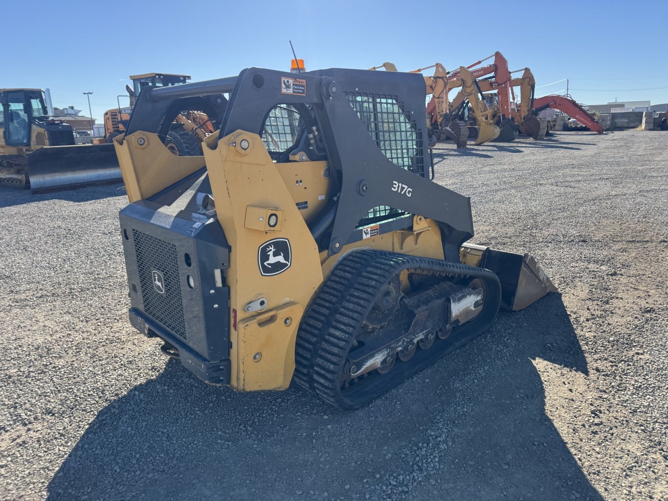 2017 Deere 317G Skid Steer High Flow #E60041