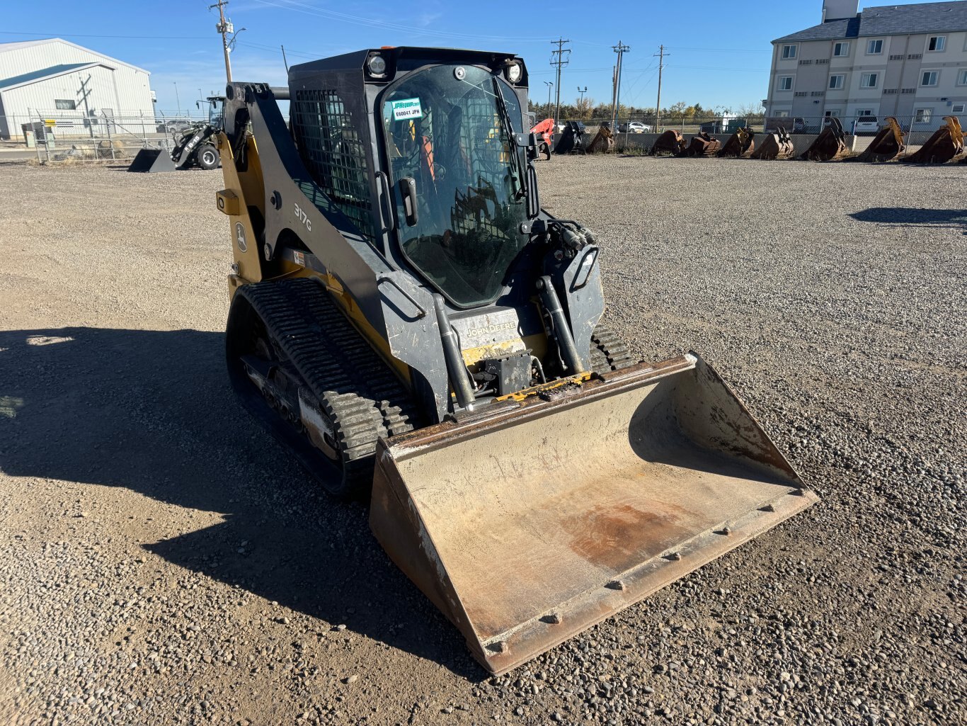 2017 Deere 317G Skid Steer High Flow #E60041