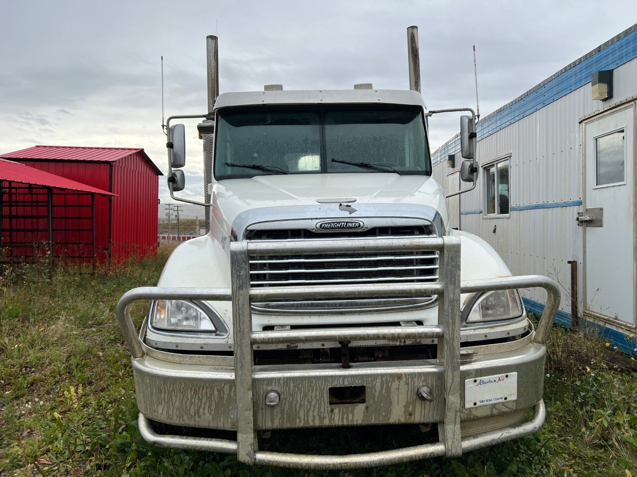 2003 Freightliner Columbia 120 Tri Drive Sleeper Tractor #9100 JF