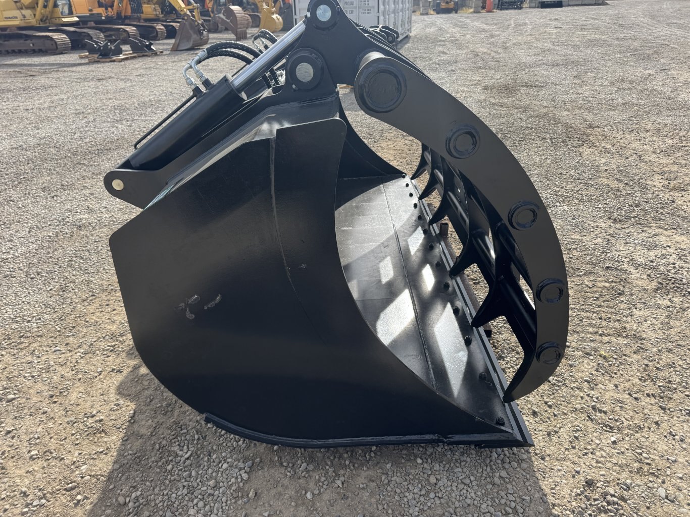 Wheel Loader Feedlot Grapple ISO Hi Vis 120 #10266 JPH