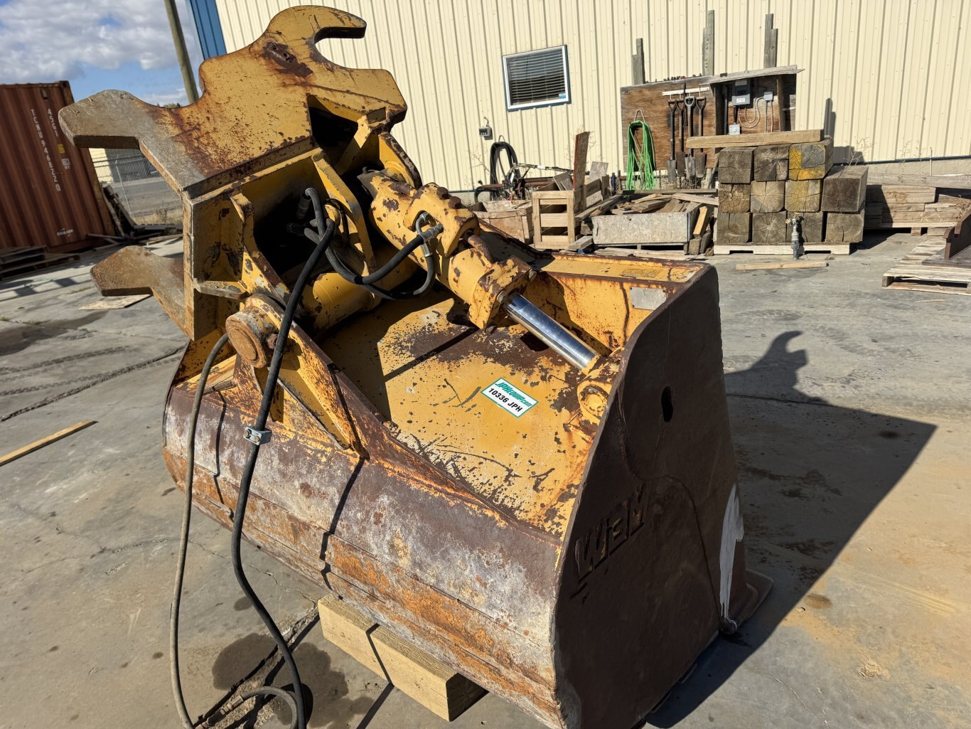 Excavator 300 Series 72 Twist Bucket Hydraulic #10336 JPH