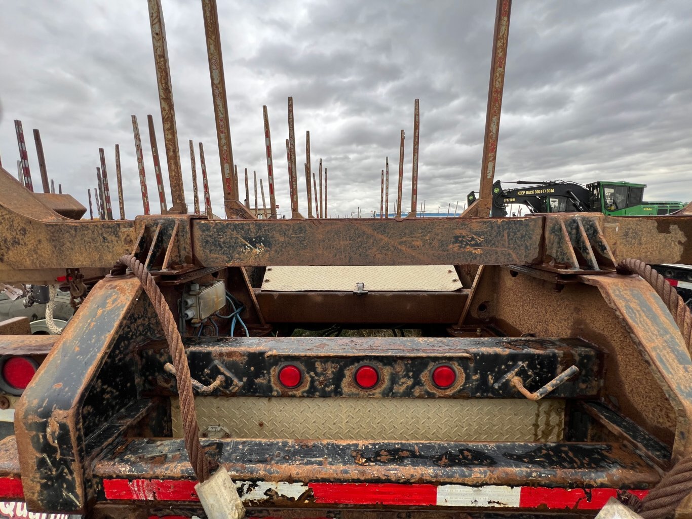 2007 Peerless Tridem Axle Logger Hayrack Trailers (Quad Axles available) #9099a JF