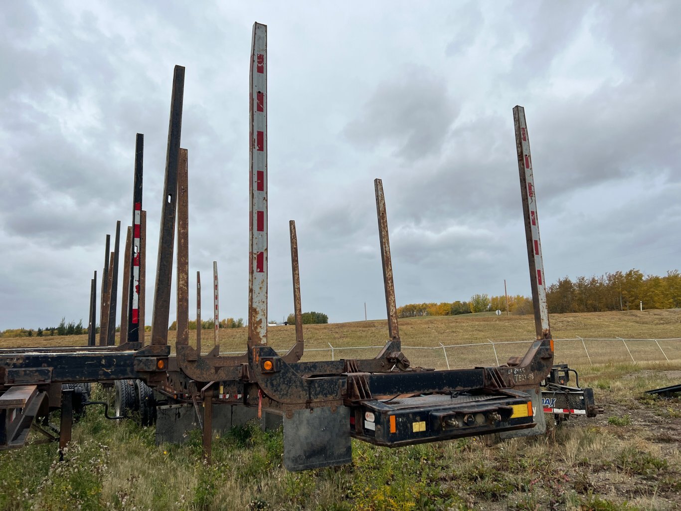 2016 Stellar Quad Axle Logger Trailer (Tridem Axles available) #9099b