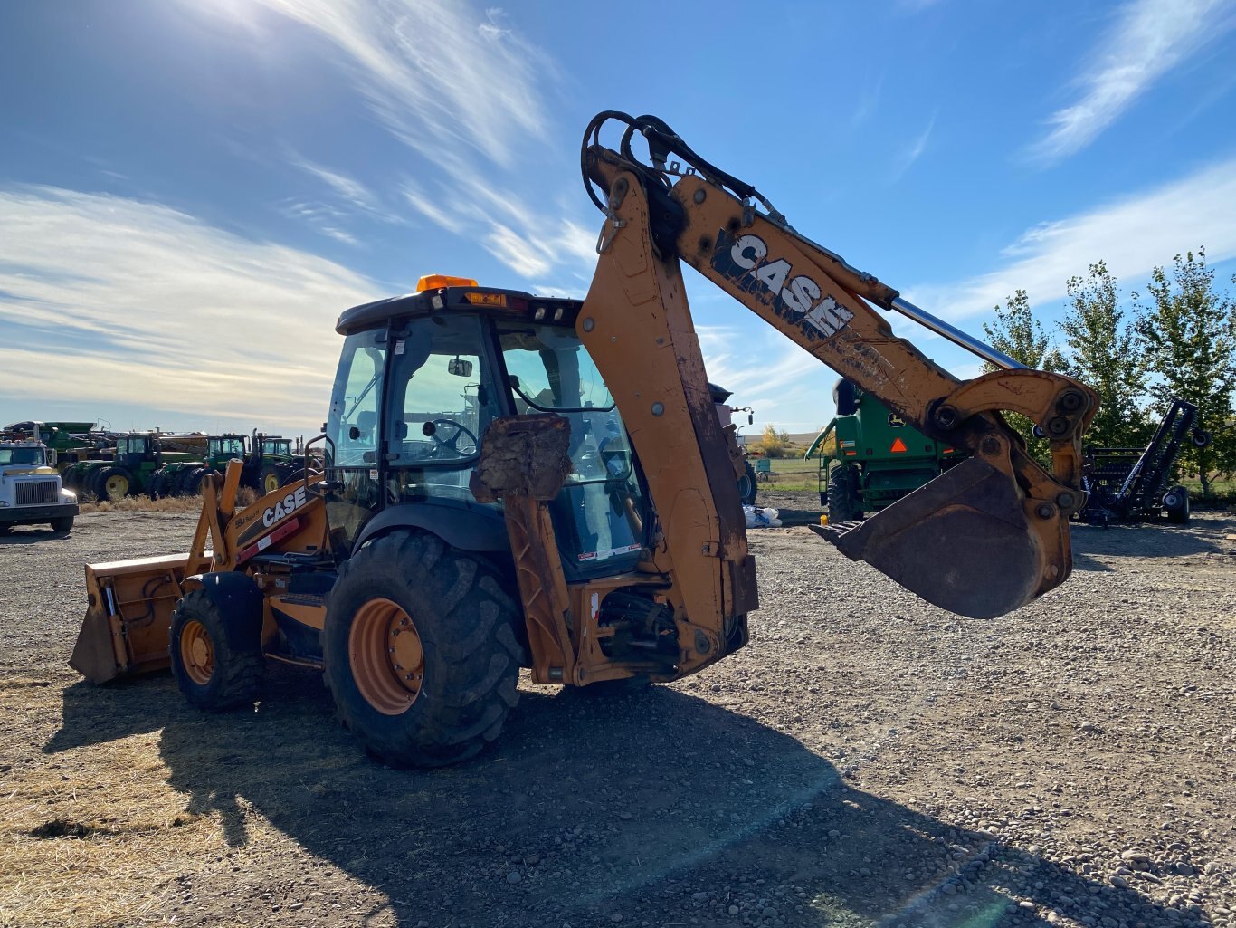 2011 Case 590N Backhoe with 4 in 1 Bucket & Extendahoe 4WD *New Engine* #9151 BP