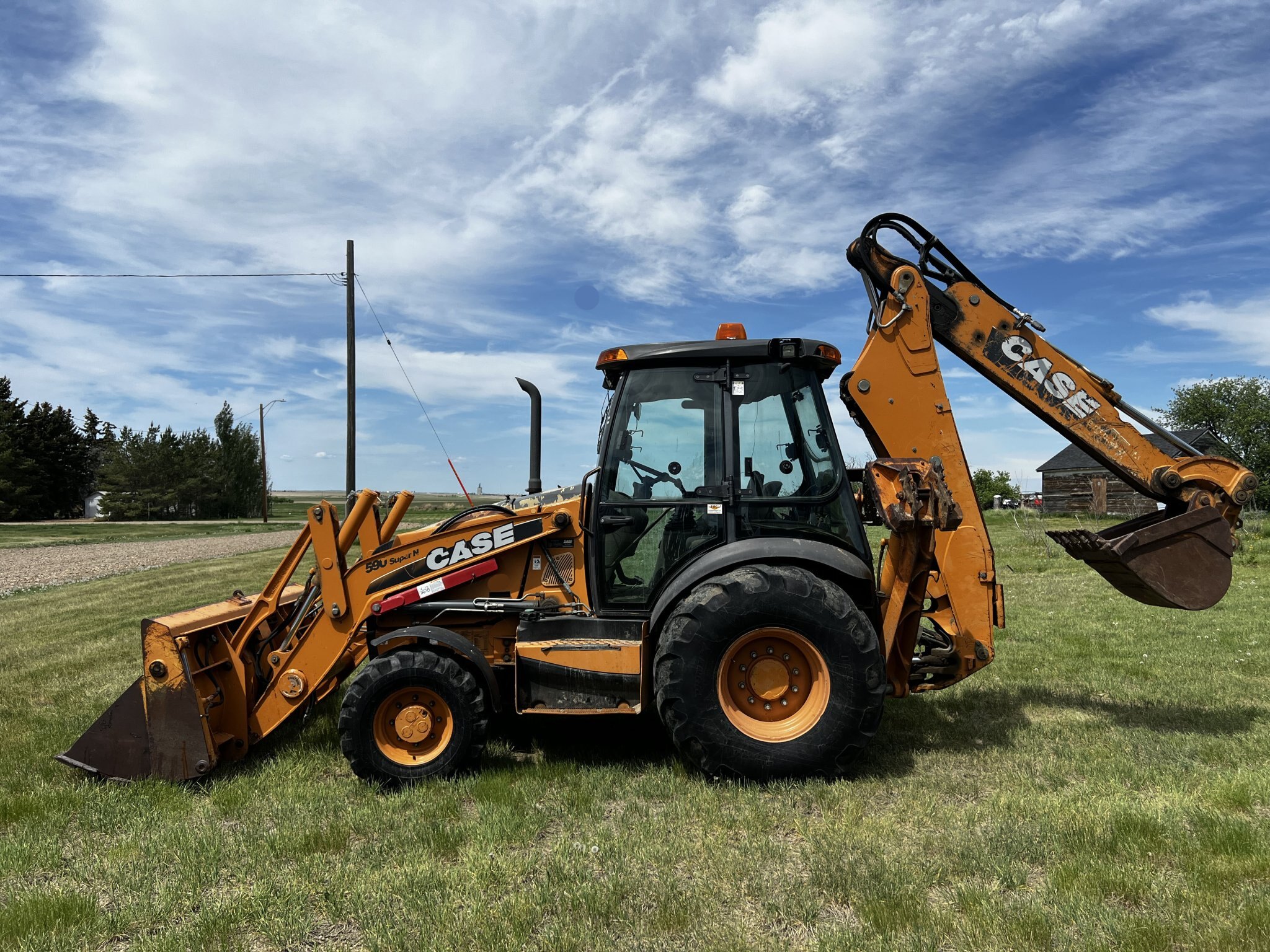 2011 Case 590N Backhoe with 4 in 1 Bucket & Extendahoe 4WD *New Engine* #9151 BP