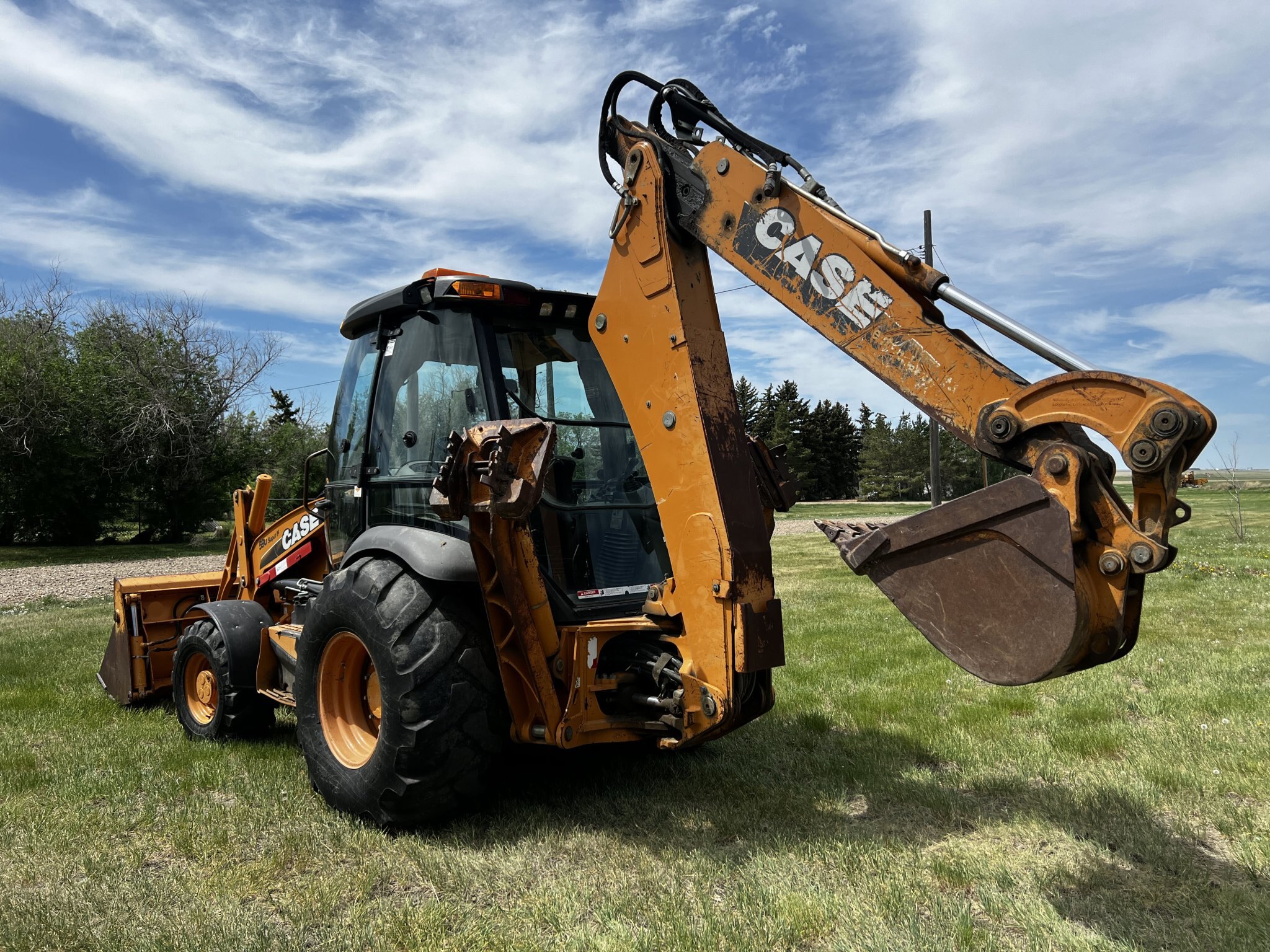 2011 Case 590N Backhoe with 4 in 1 Bucket & Extendahoe 4WD *New Engine* #9151 BP