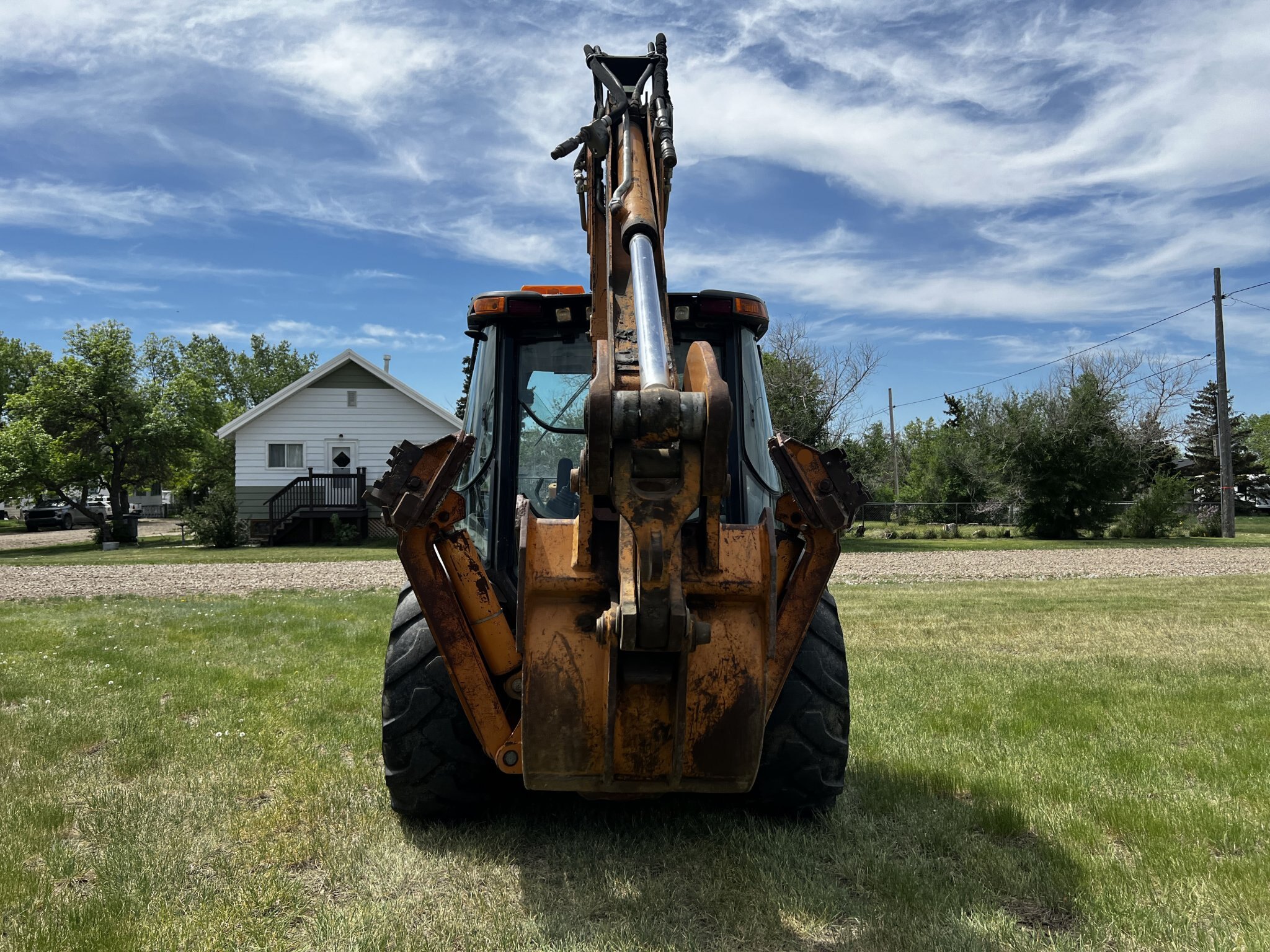2011 Case 590N Backhoe with 4 in 1 Bucket & Extendahoe 4WD *New Engine* #9151 BP
