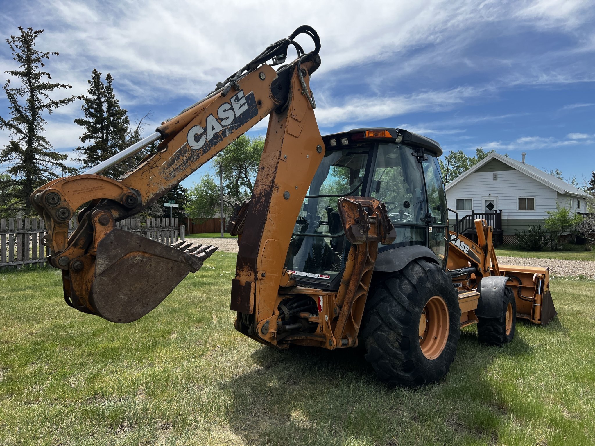 2011 Case 590N Backhoe with 4 in 1 Bucket & Extendahoe 4WD *New Engine* #9151 BP