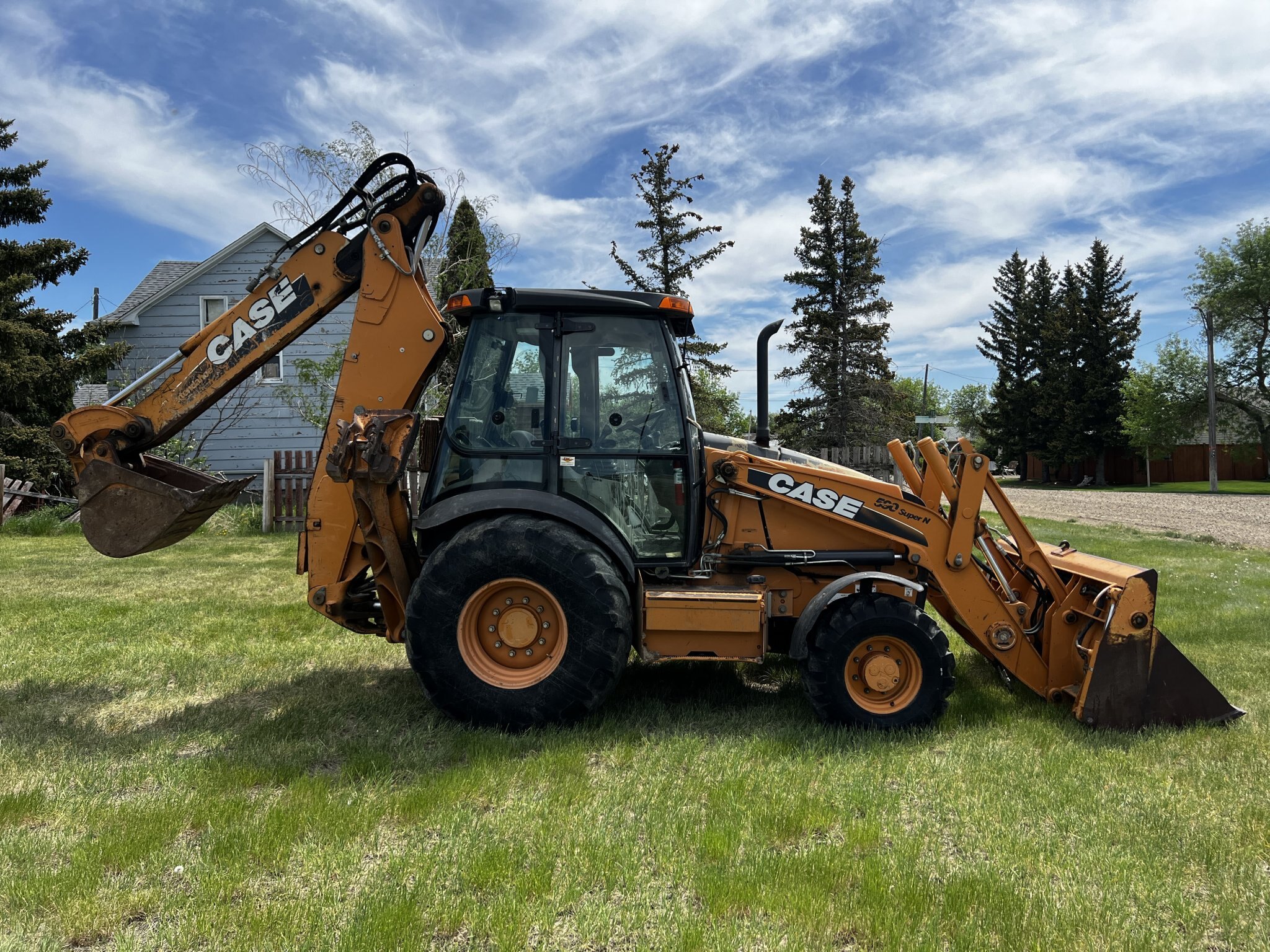 2011 Case 590N Backhoe with 4 in 1 Bucket & Extendahoe 4WD *New Engine* #9151 BP