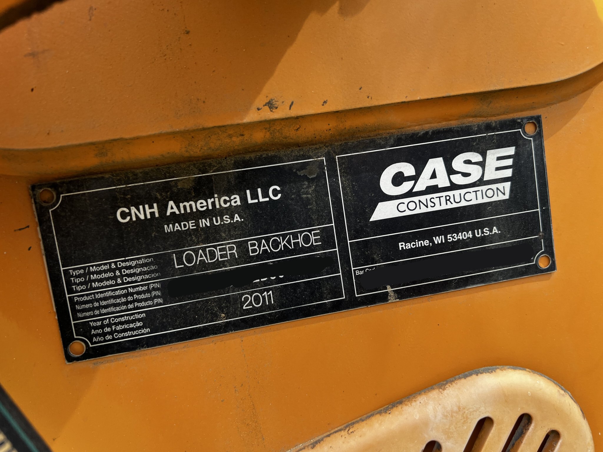 2011 Case 590N Backhoe with 4 in 1 Bucket & Extendahoe 4WD *New Engine* #9151 BP