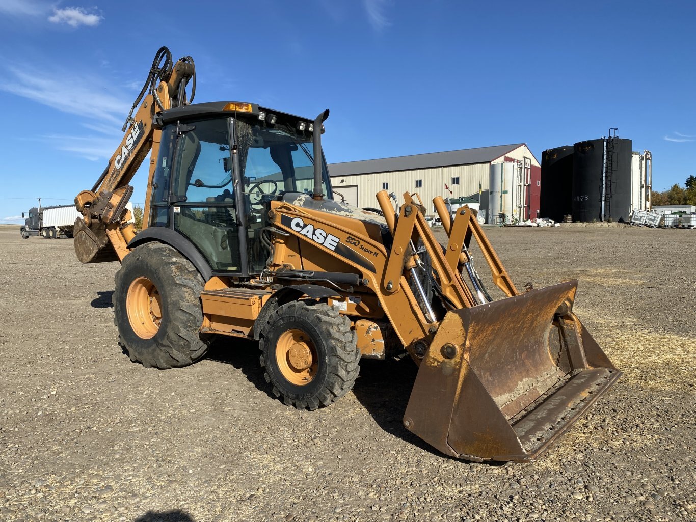 2011 Case 590N Backhoe with 4 in 1 Bucket & Extendahoe 4WD *New Engine* #9151 BP