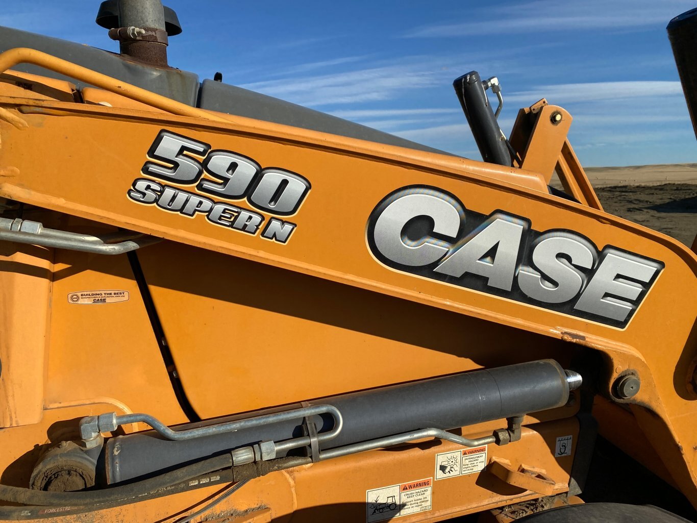 2015 Case 590 Backhoe with Extendahoe 4WD #9152 BP