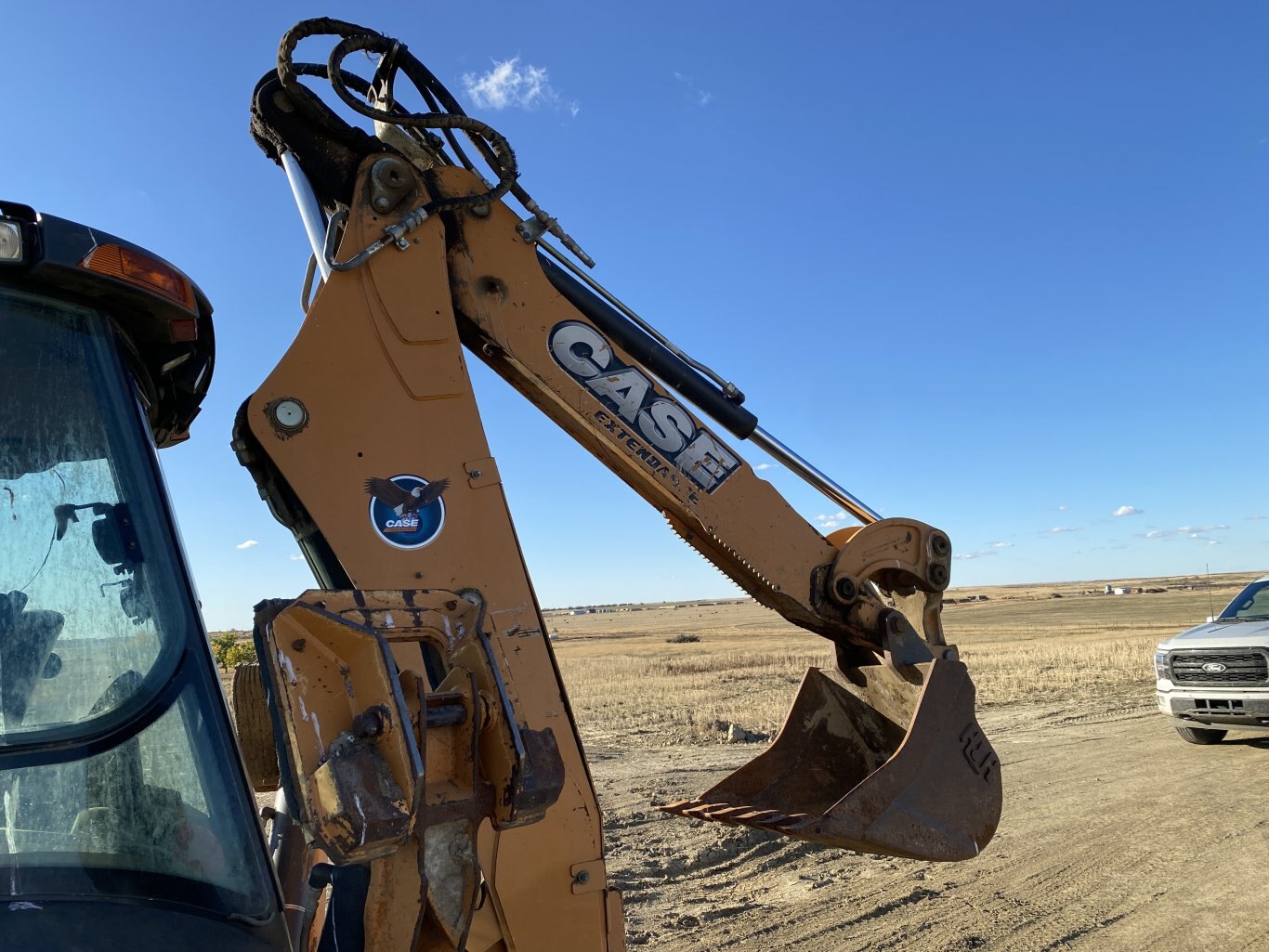 2015 Case 590 Backhoe with Extendahoe 4WD #9152 BP