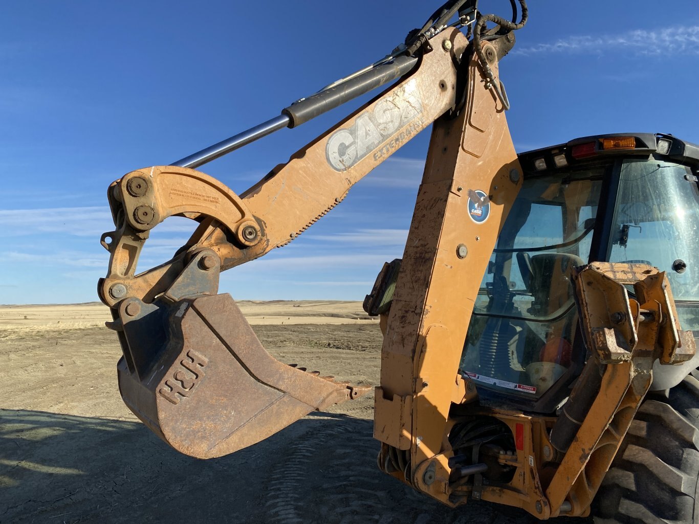 2015 Case 590 Backhoe with Extendahoe 4WD #9152 BP