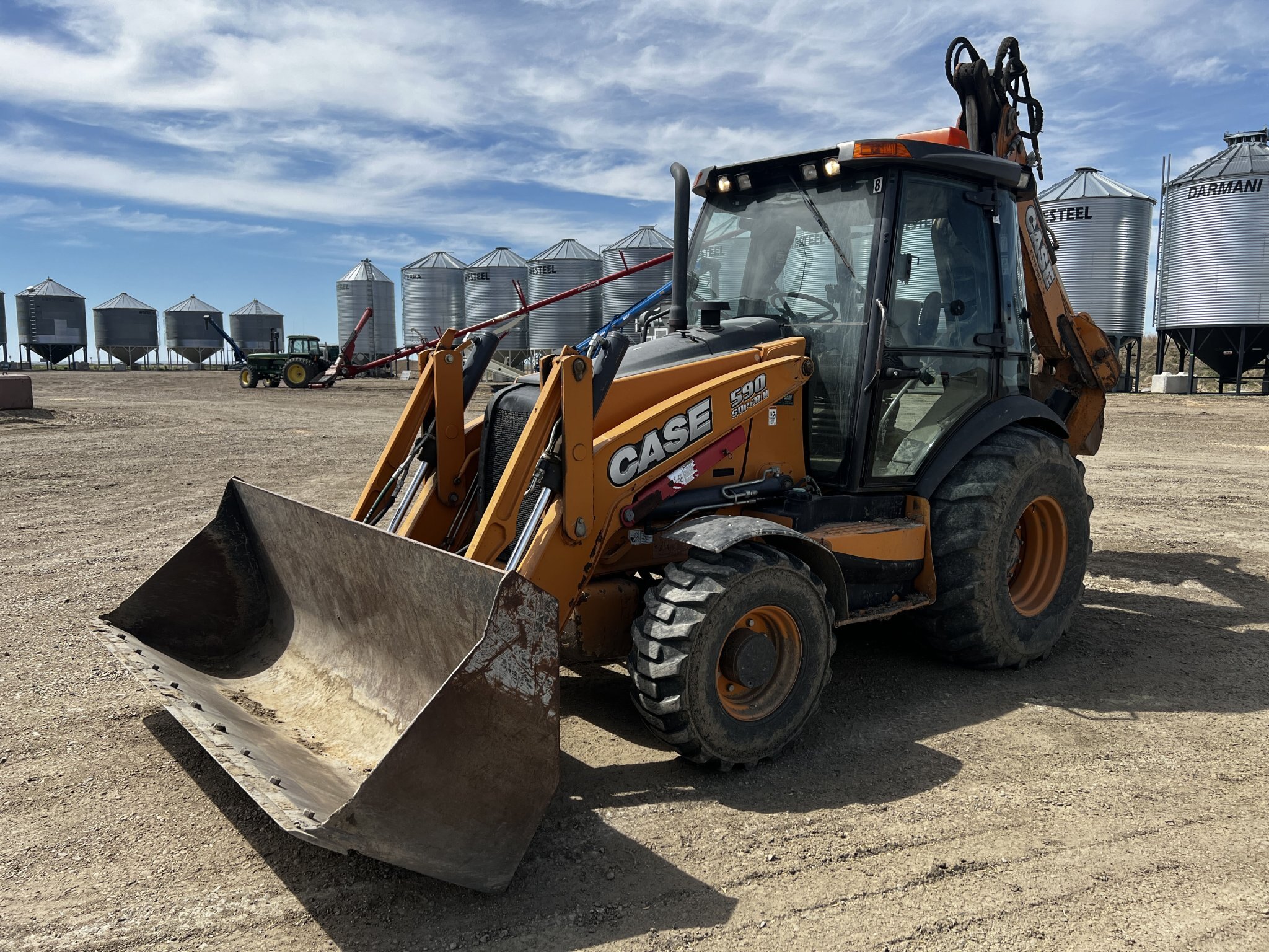 2015 Case 590 Backhoe with Extendahoe 4WD #9152 BP