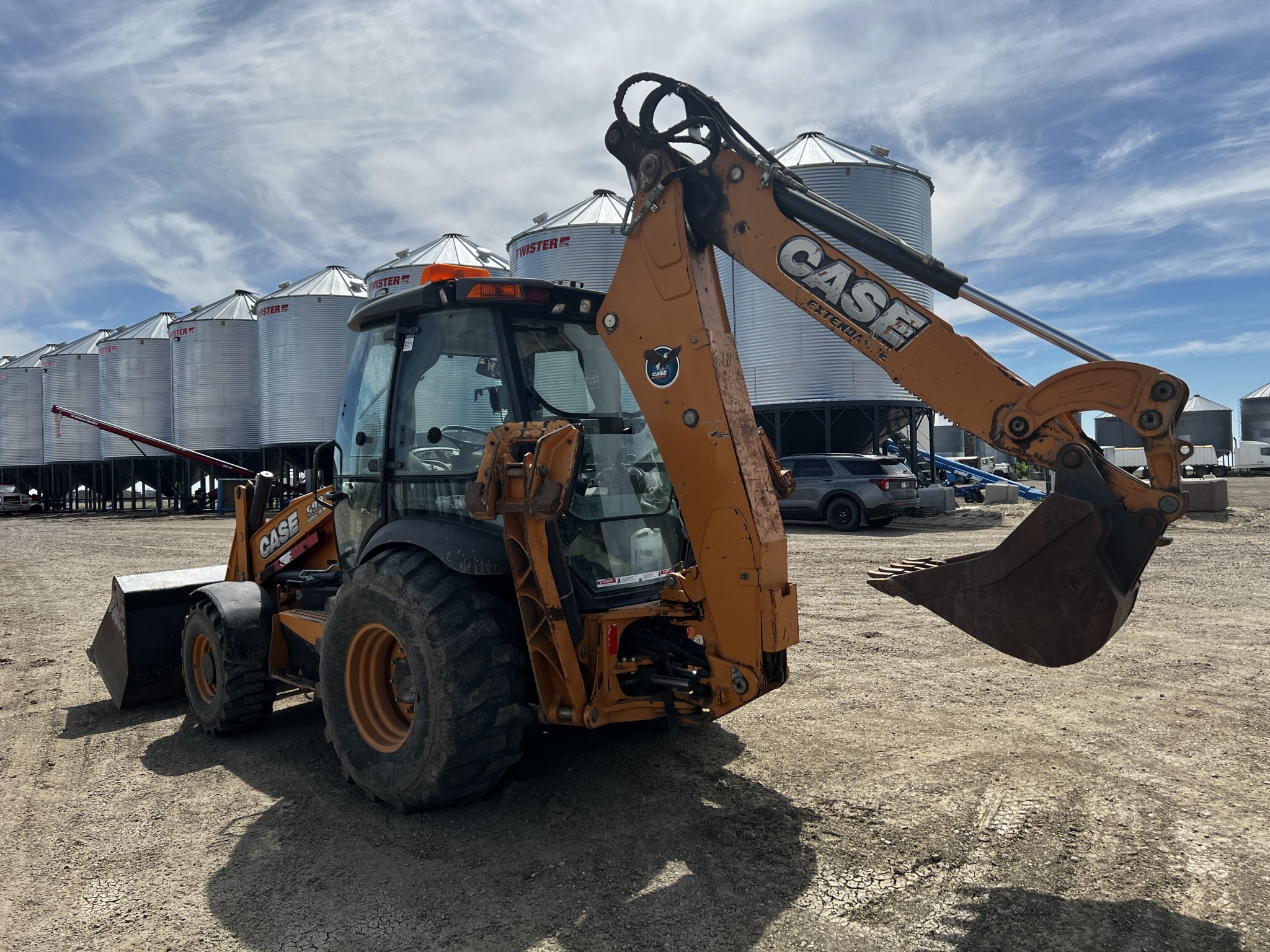 2015 Case 590 Backhoe with Extendahoe 4WD #9152 BP