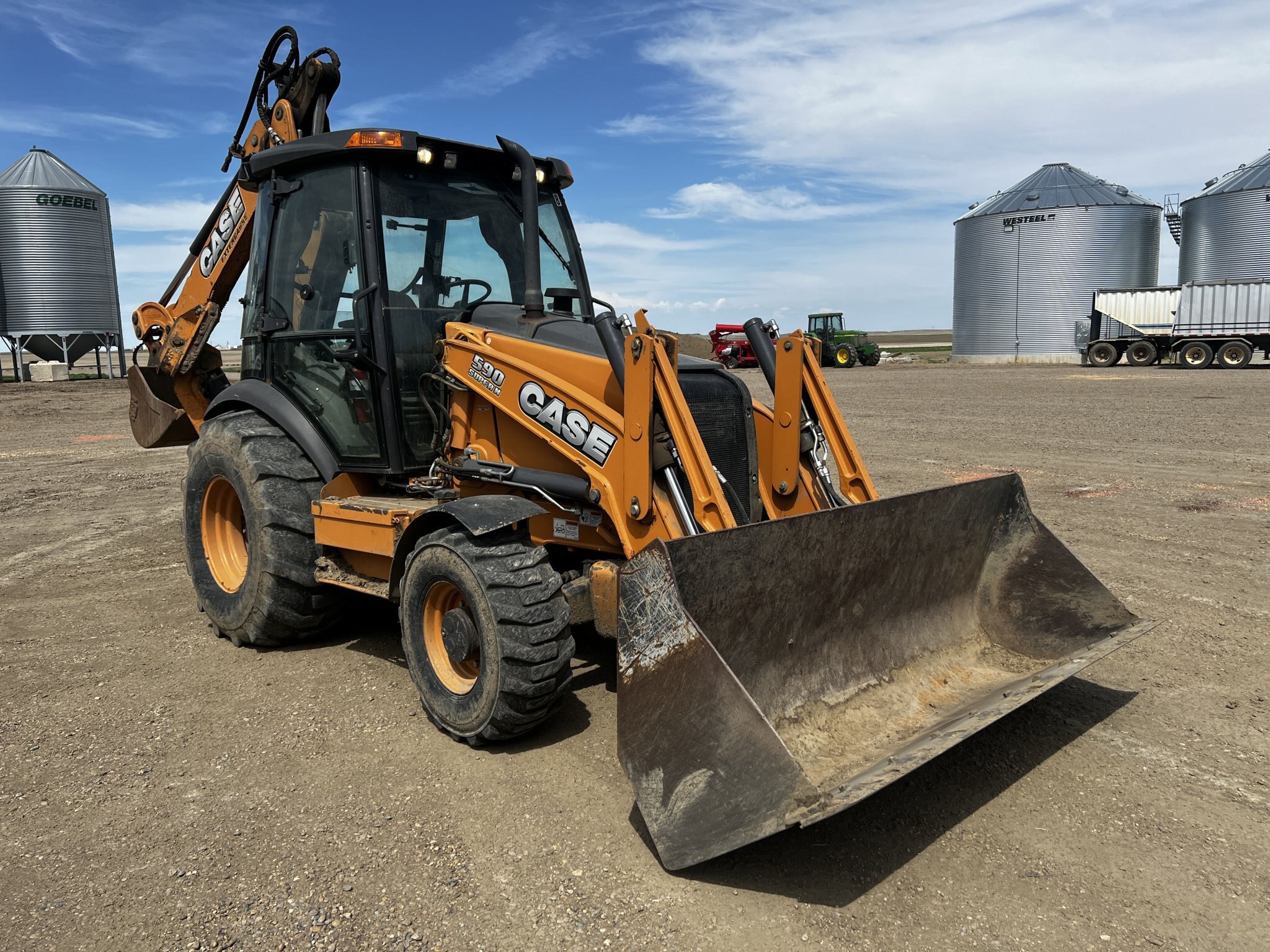 2015 Case 590 Backhoe with Extendahoe 4WD #9152 BP
