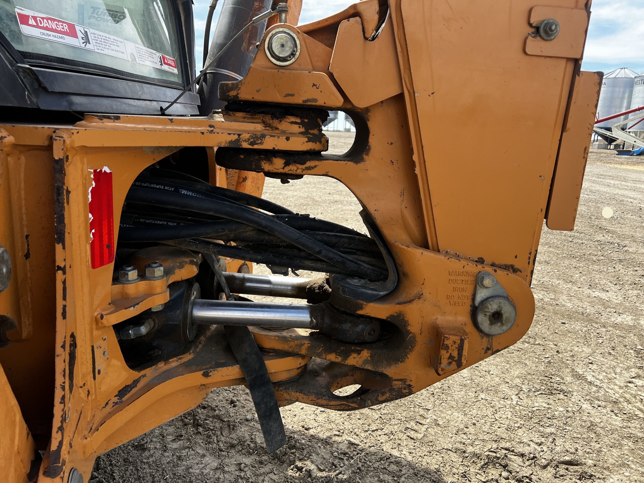 2015 Case 590 Backhoe with Extendahoe 4WD #9152 BP