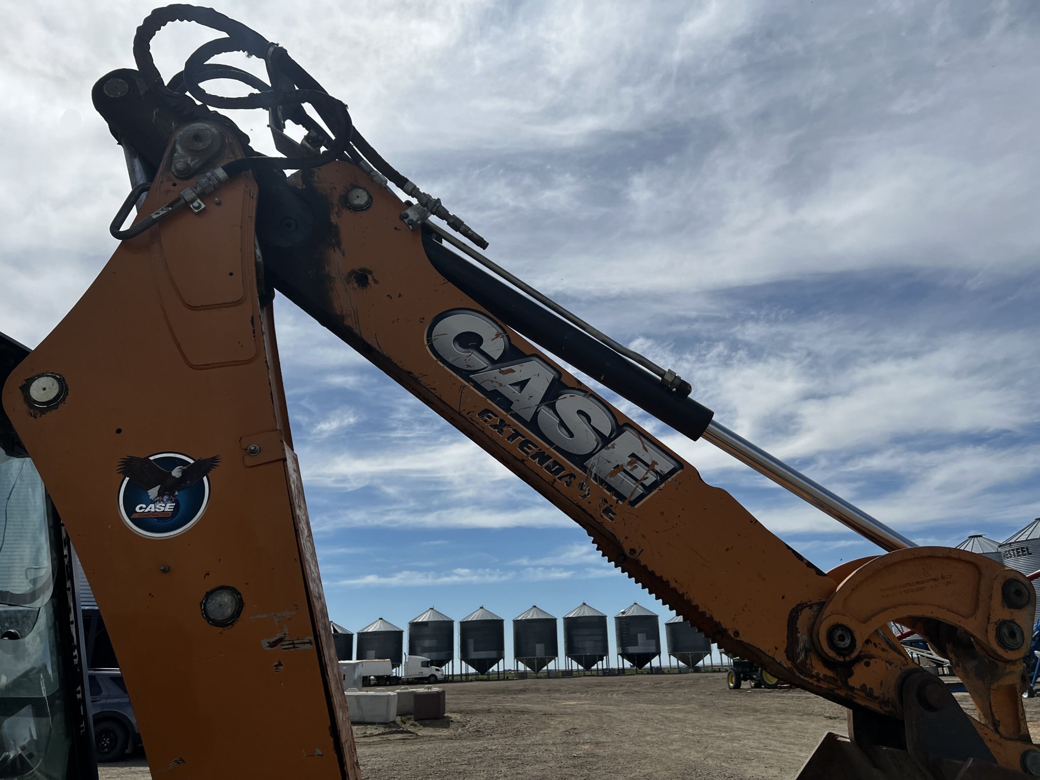 2015 Case 590 Backhoe with Extendahoe 4WD #9152 BP