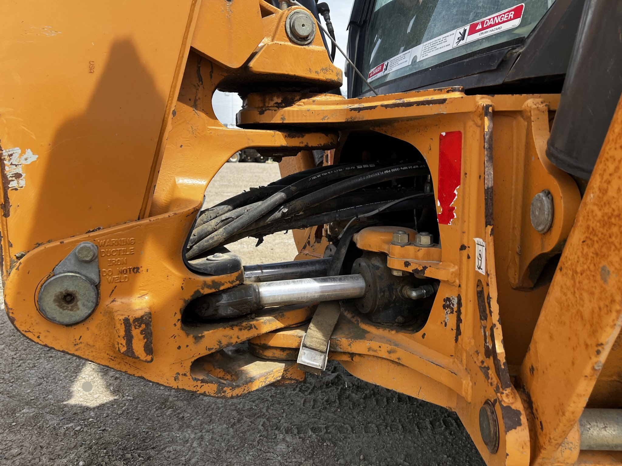 2015 Case 590 Backhoe with Extendahoe 4WD #9152 BP