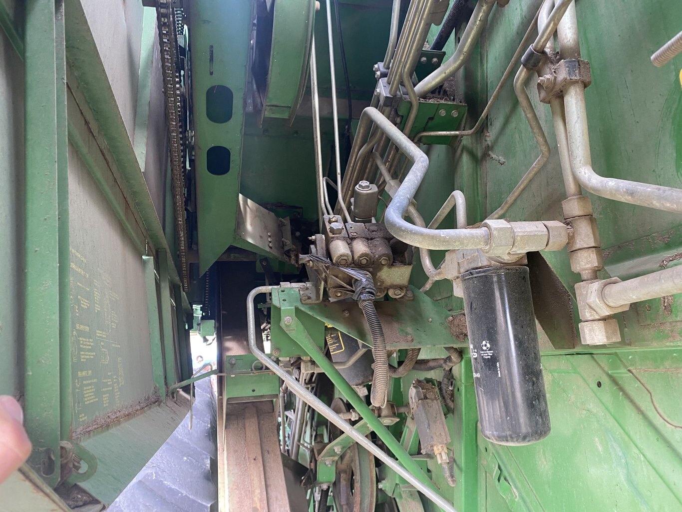 1991 John Deere 9600 Combine #9143 AS