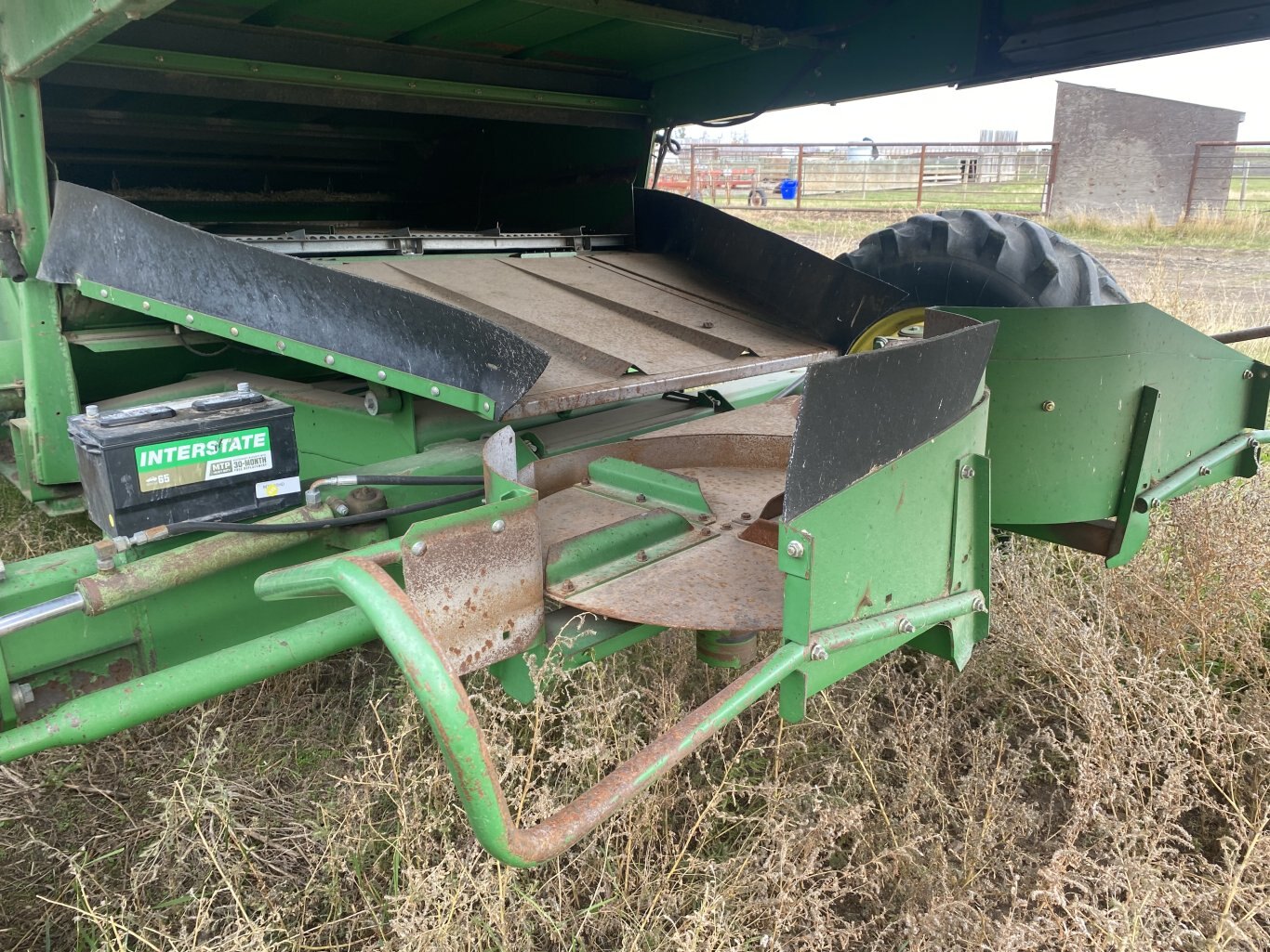 1991 John Deere 9600 Combine #9143 AS