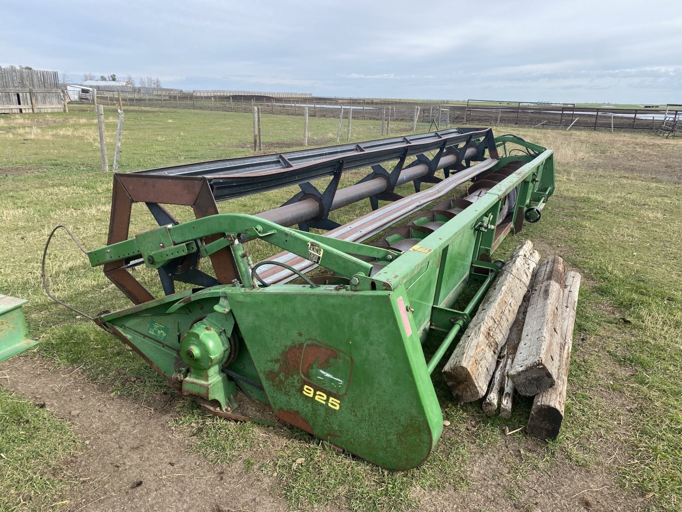 1991 John Deere 9600 Combine #9143 AS