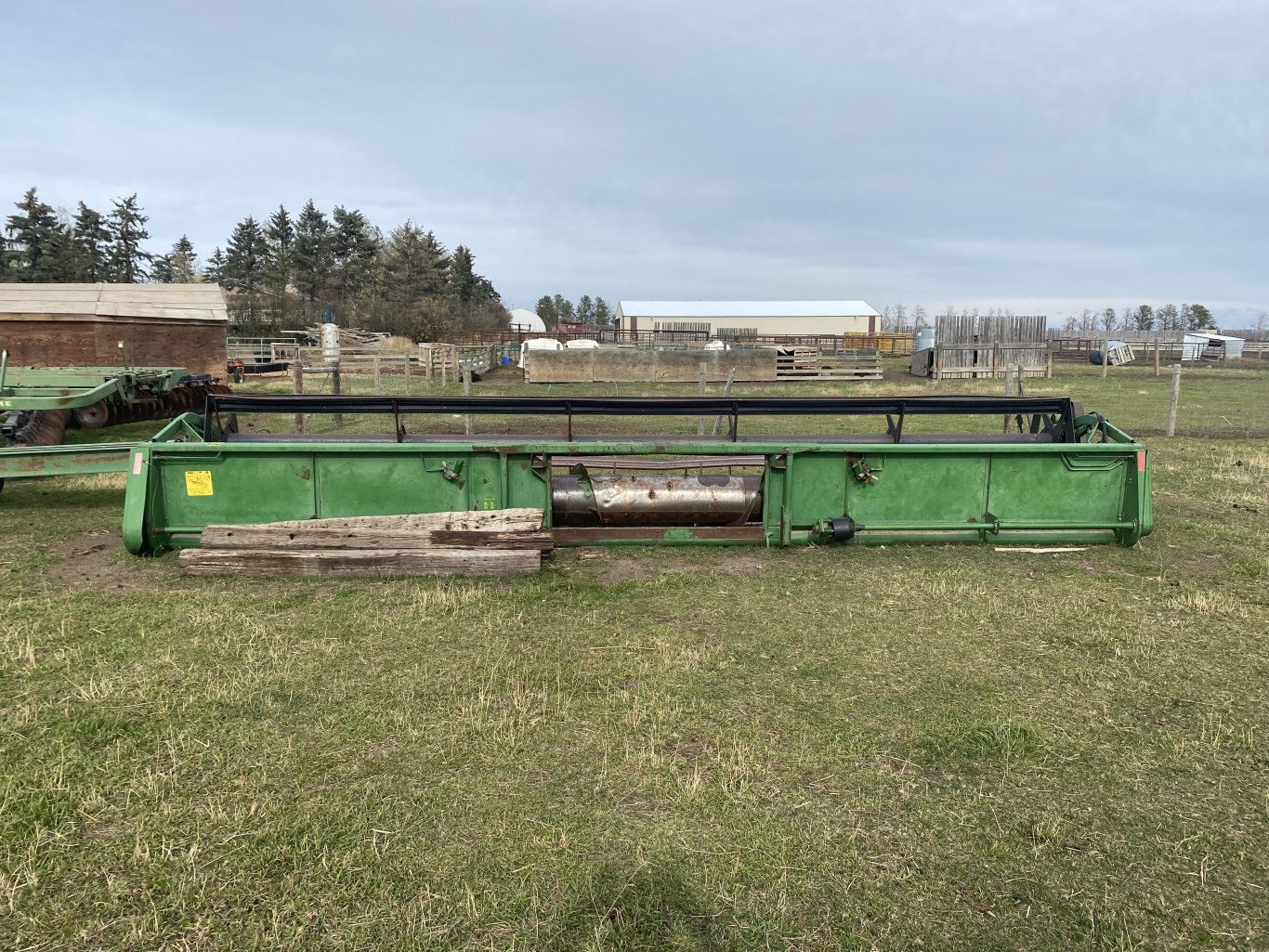 1991 John Deere 9600 Combine #9143 AS