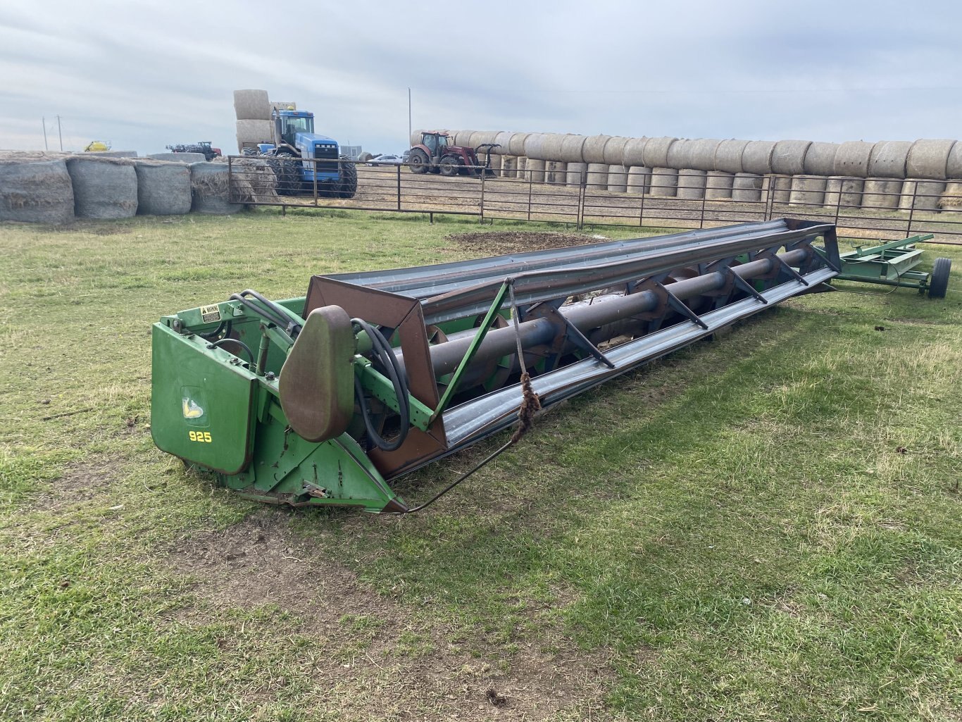 1991 John Deere 9600 Combine #9143 AS