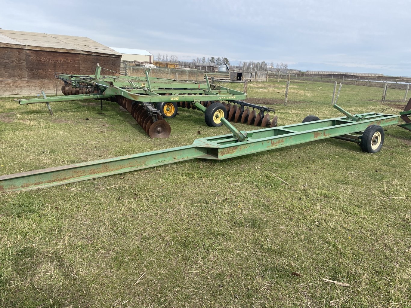 1991 John Deere 9600 Combine #9143 AS