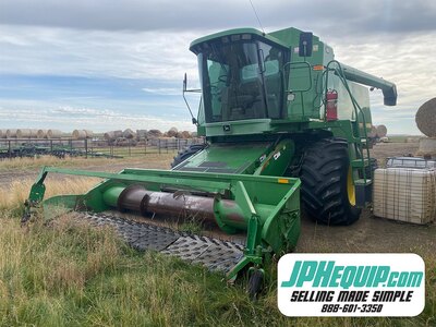 1991 John Deere 9600 Combine #9143 AS