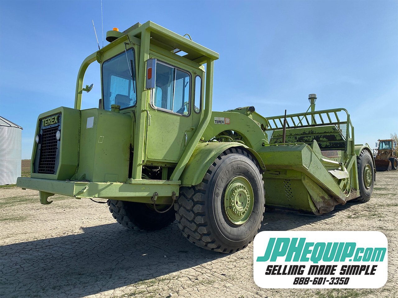 1983 Terex TS-14B Motor Scraper - TS14B Scraper - #9160 BP