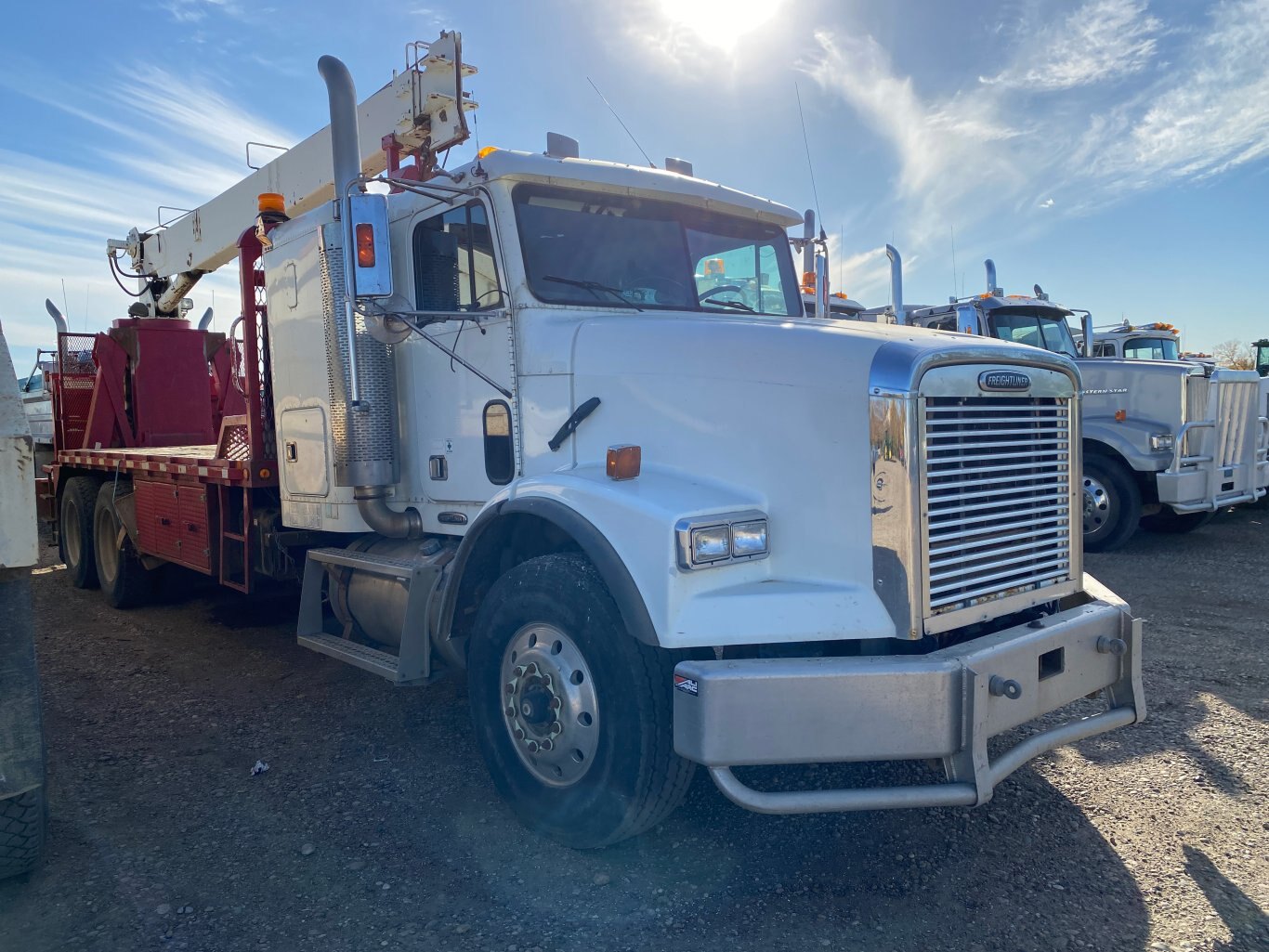 2001 Freightliner FLD112 Picker Crane Truck Tandem Axle National 400A Picker Truck #9149 BP