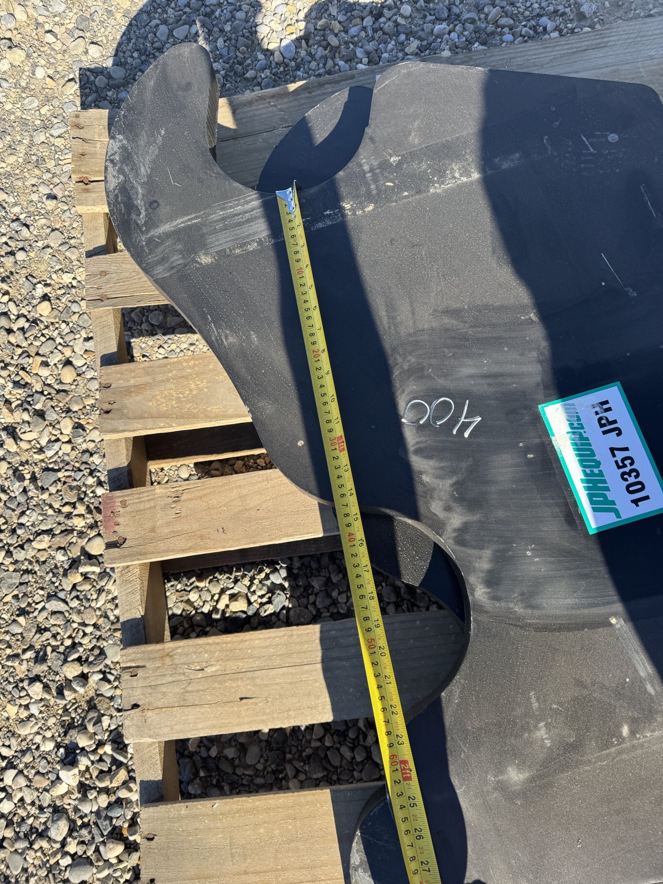 Excavator 400 Series Wedge Style Lugging Plates #10357 JPH