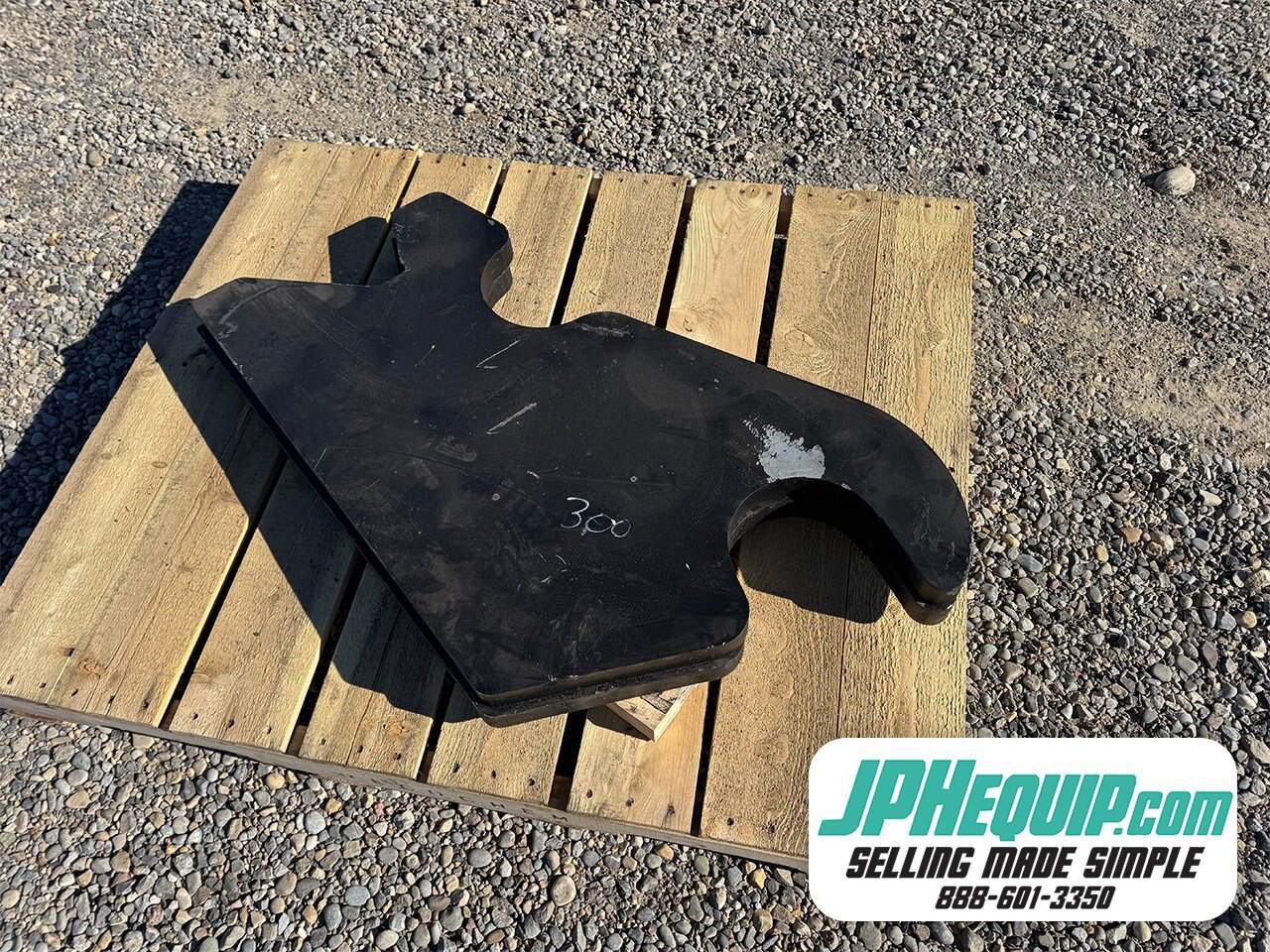 Excavator 300 Series Wedge Style Lugging Plates #10361 JPH