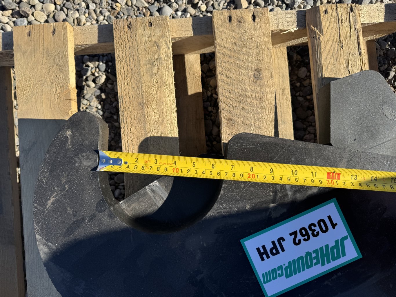 Excavator 250 Series Wedge Style Lugging Plates #10362 JPH