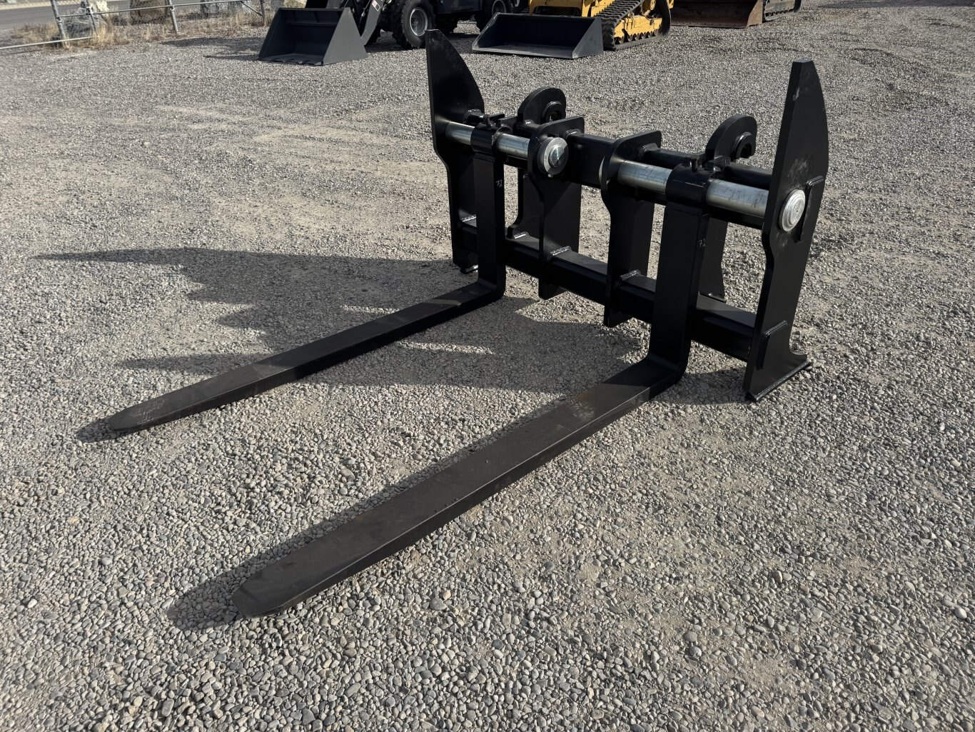 Pallet Forks ISO Hi Vis Wheel Loader w/ 54, 60, 72 or 84 Forks #10403 JPH