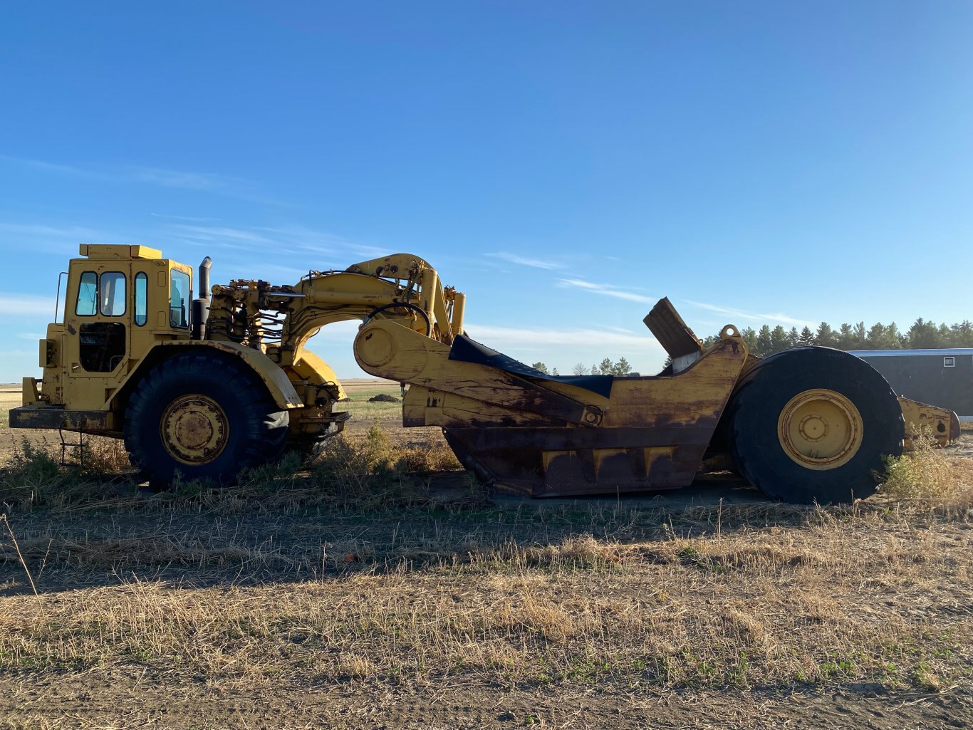 1981 Caterpillar 631D Motor Scraper *** Running Parts Machine *** #9167 BP