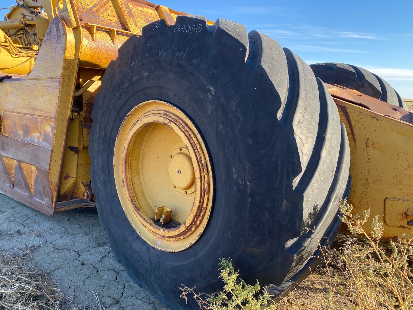 1981 Caterpillar 631D Motor Scraper *** Running Parts Machine *** #9167 BP