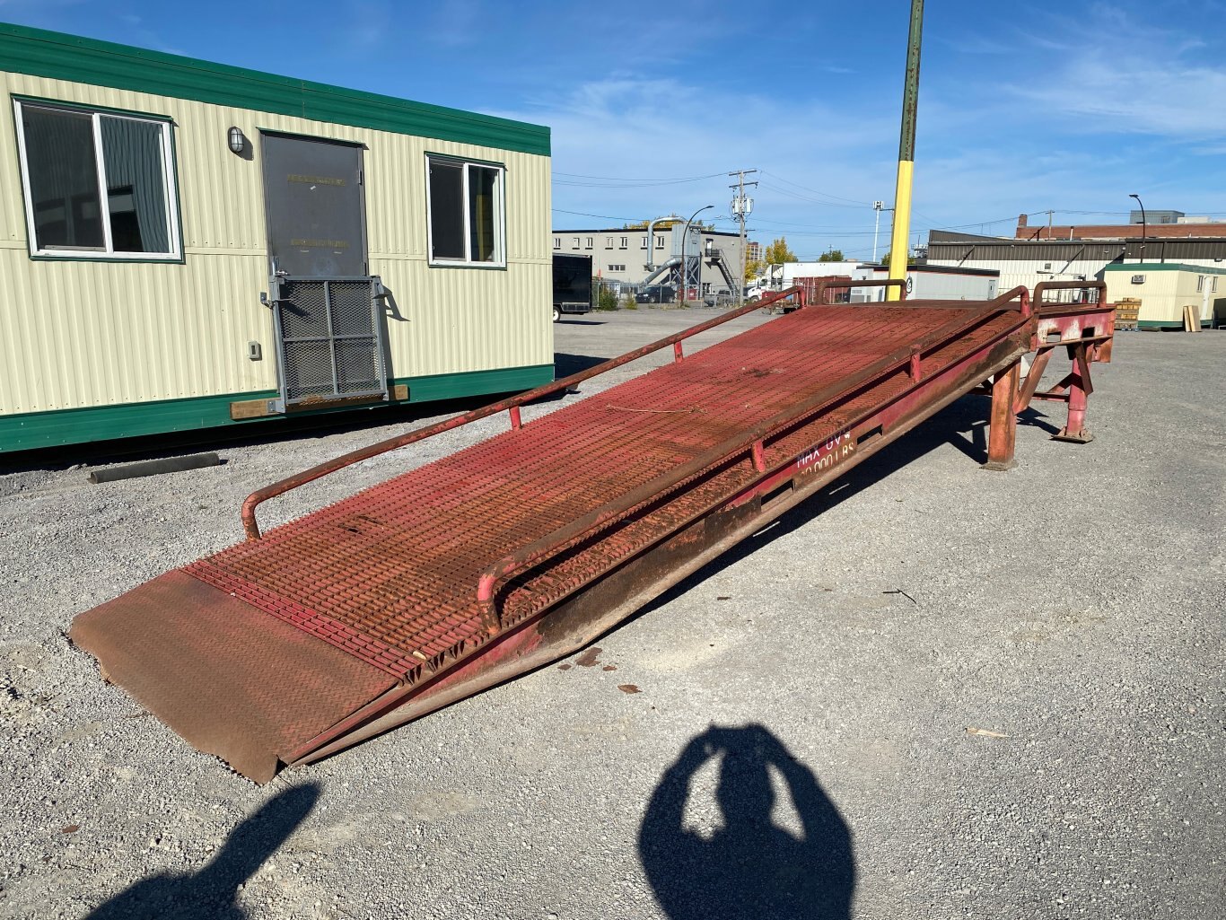 20ft Loading Dock Portable Loading Ramp #9168 BP